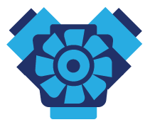  Engine icon to depict the 1960s timeline entry.  First detergent additive for natural gas engine oils (1960). Karonite, a Japan joint venture, formed (1961). First deposit-control additive for gasoline to help keep engines clean (1969).